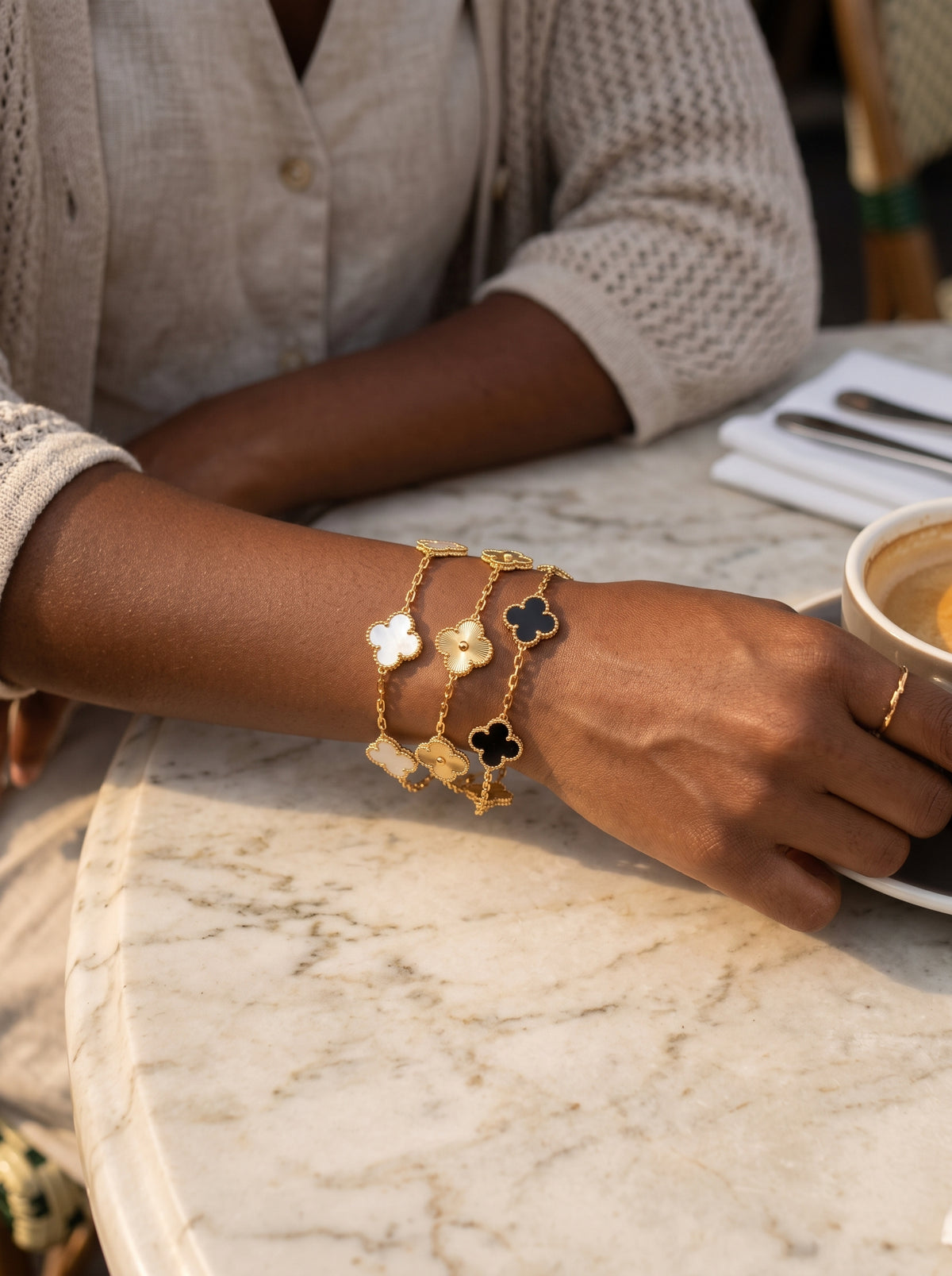 The Fleur Clover Bracelet Collection
