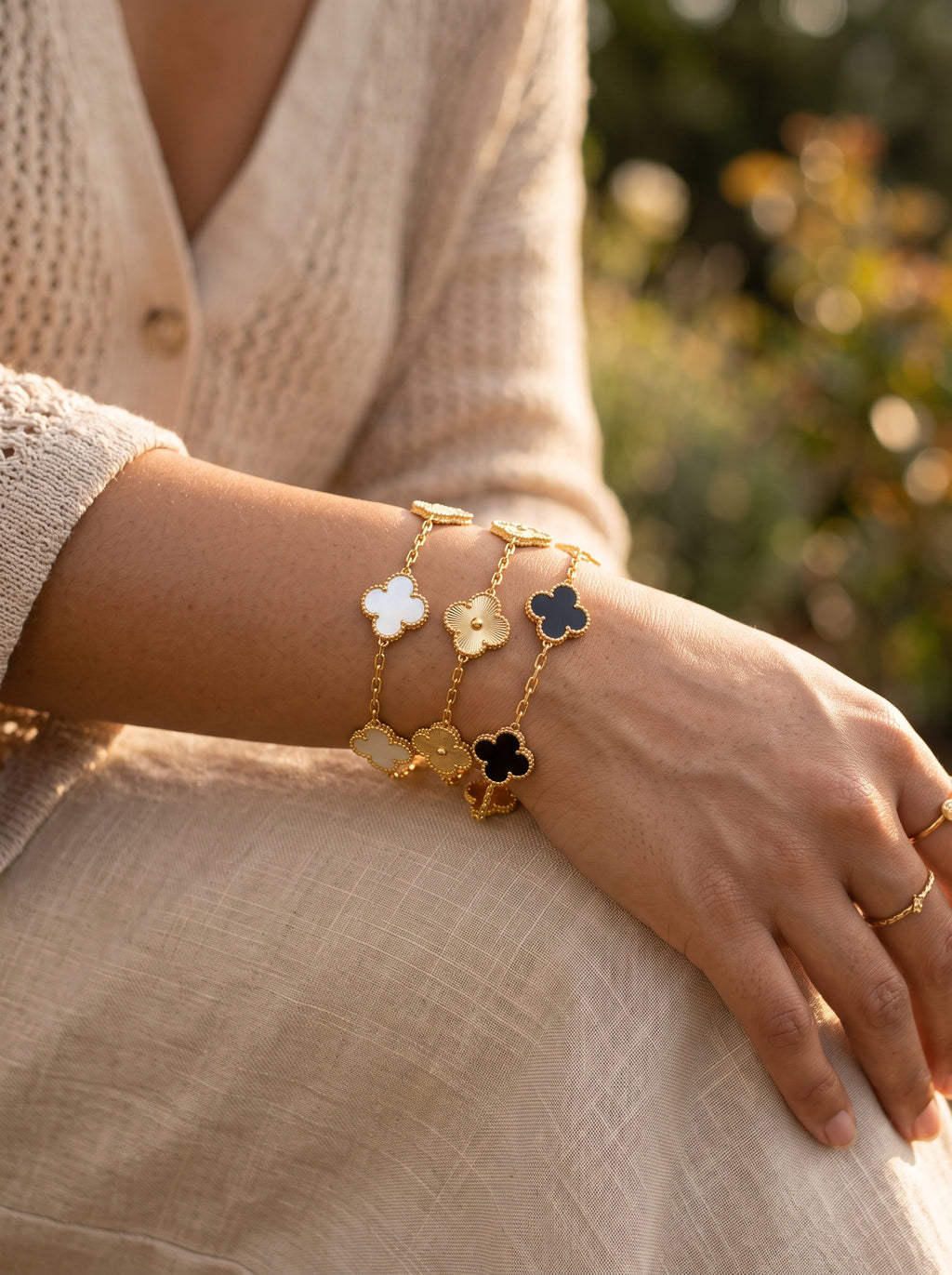 The Fleur Clover Bracelet Collection