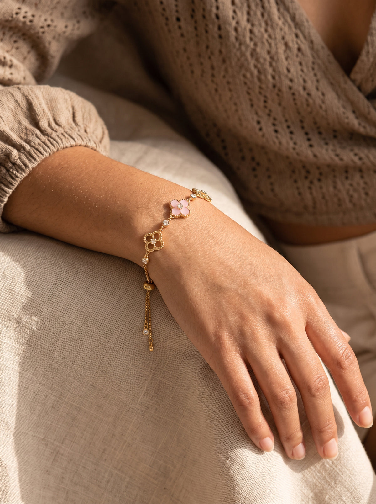 The Rosalie Clover Bracelet