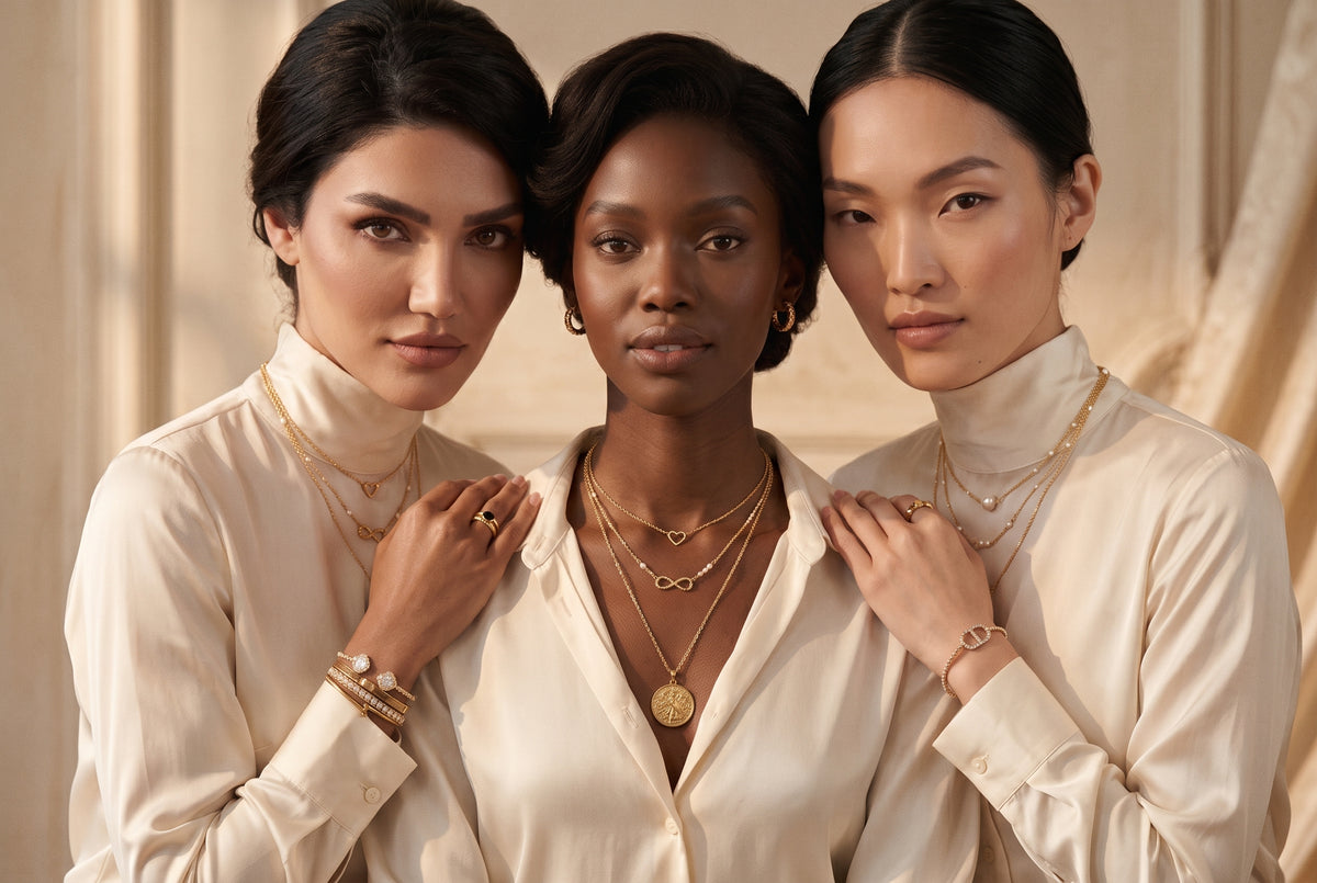 Avenorie editorial jewellery campaign